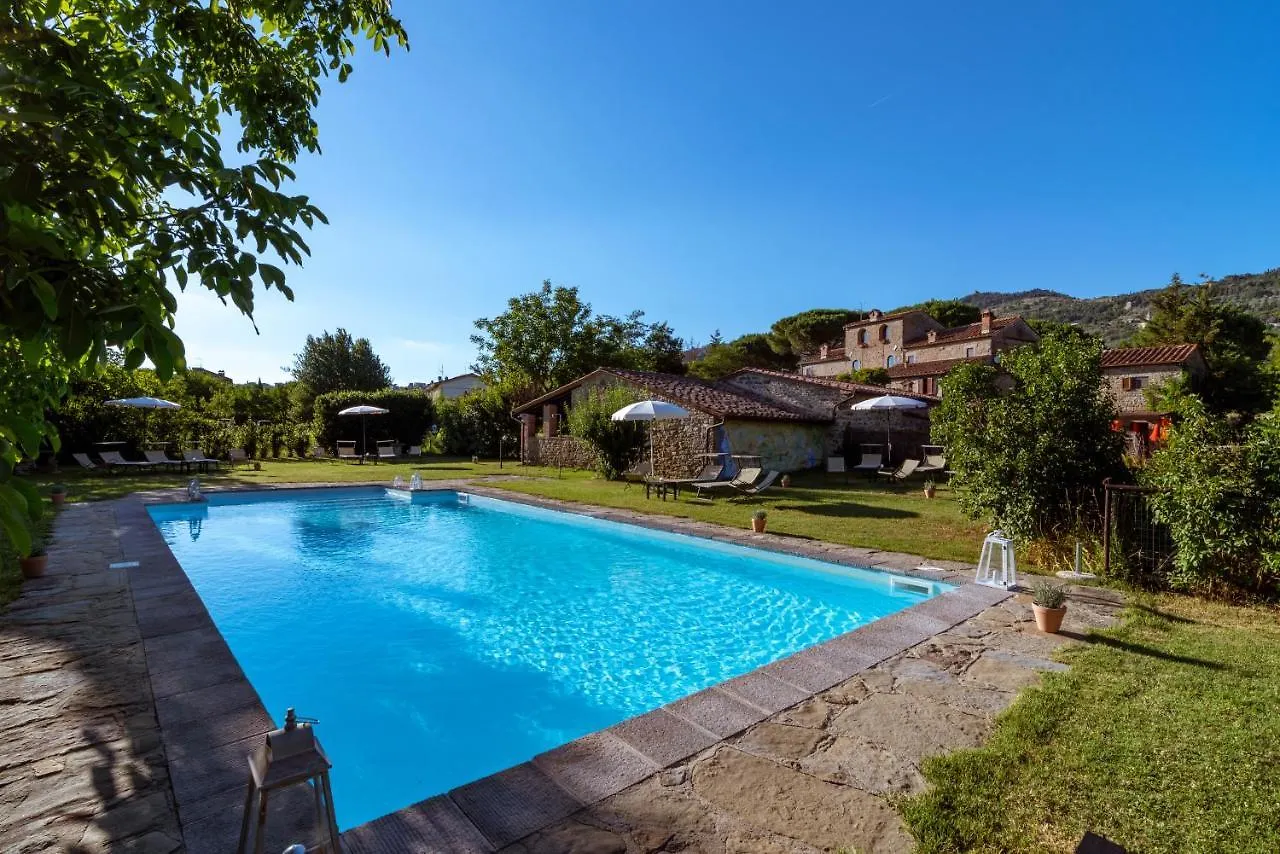 Monastero San Silvestro Villa Cortona İtalya